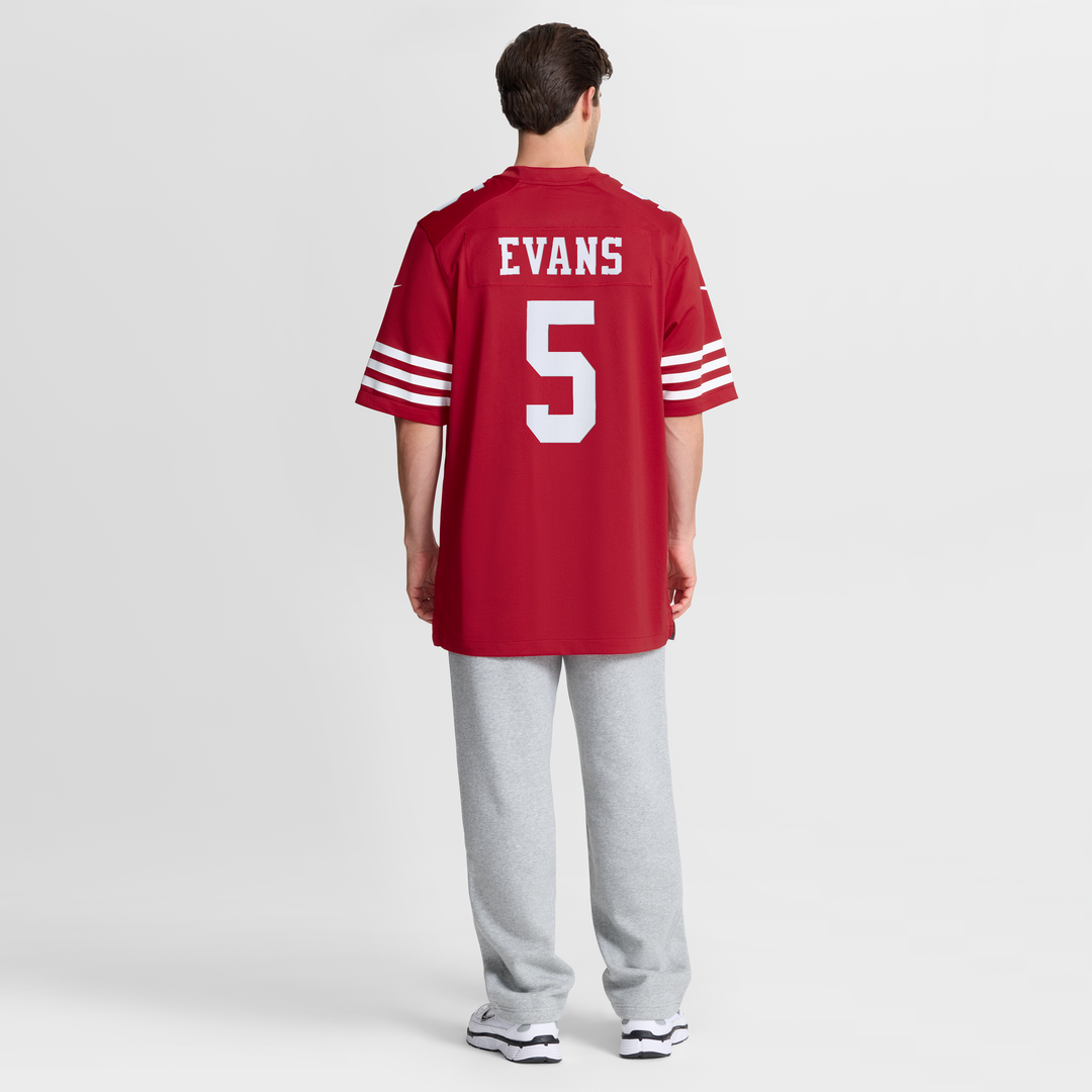 Mike Evans San Francisco 49ers Nike Game Jersey - Scarlet