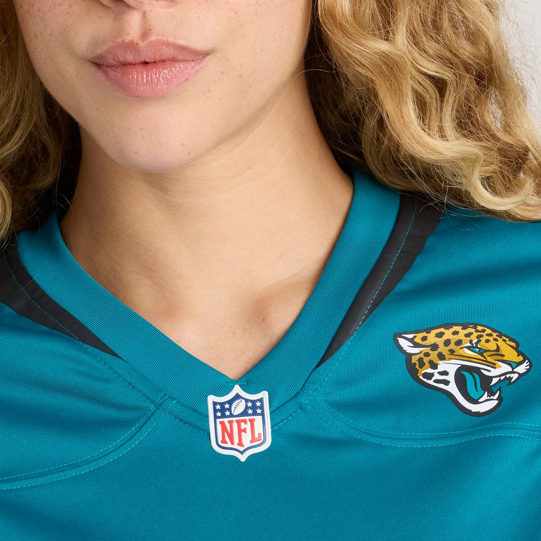 Christian Braswell Jacksonville Jaguars Nike Women's Team Game Jersey -  Teal