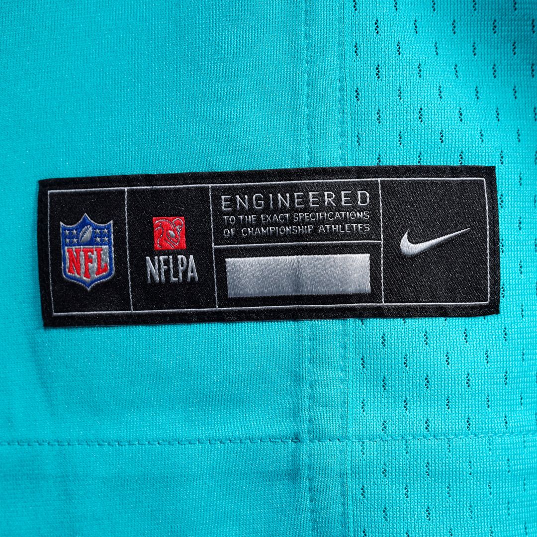 Storm Duck Miami Dolphins Nike  Game Jersey -  Aqua
