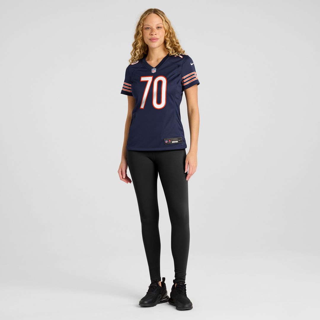 Braxton Jones Chicago Bears Nike Women's Game Player Jersey - Navy