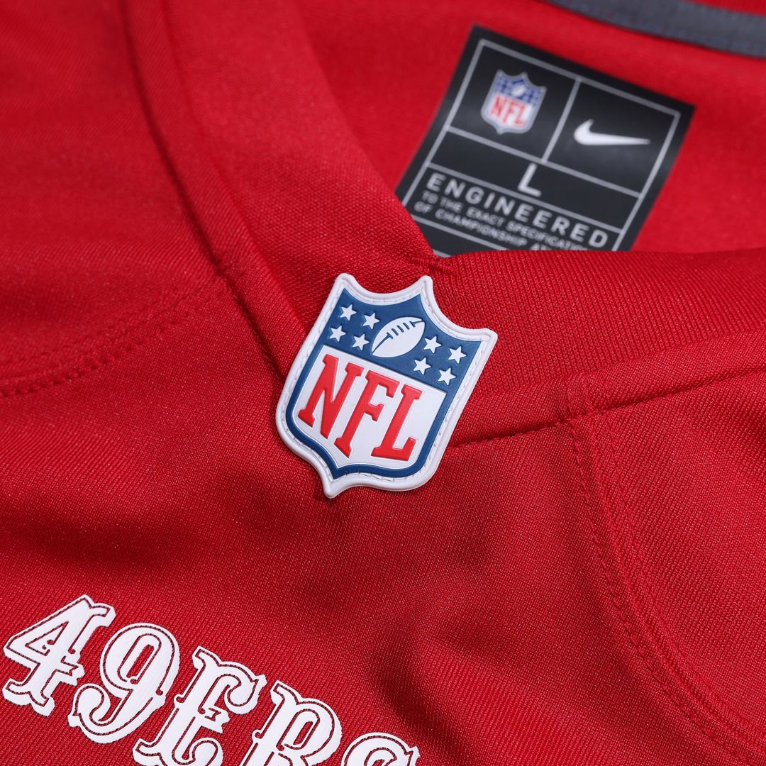 Number 1 Dad San Francisco 49ers Nike Game Jersey - Scarlet