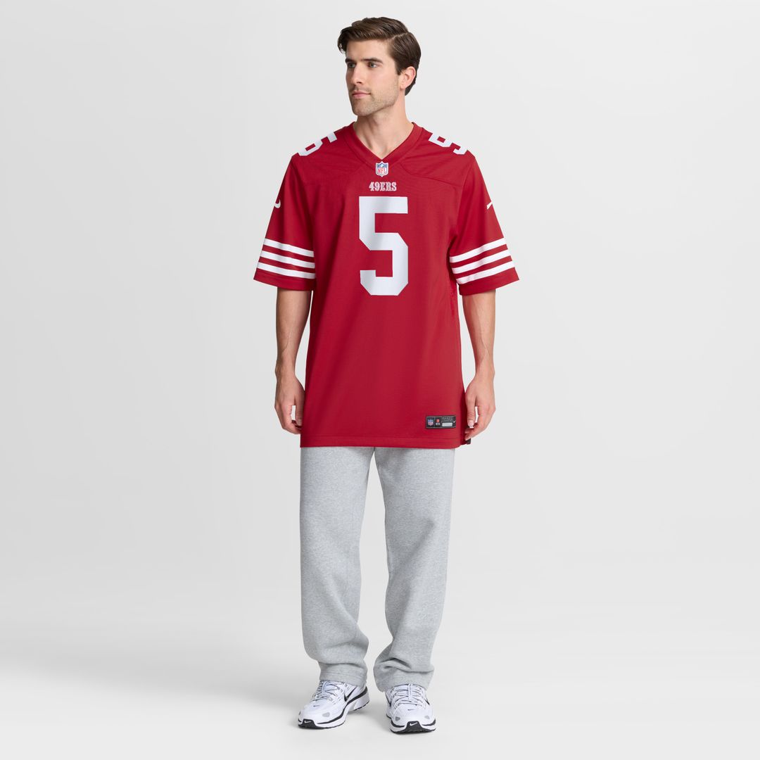 Mike Evans San Francisco 49ers Nike Game Jersey - Scarlet