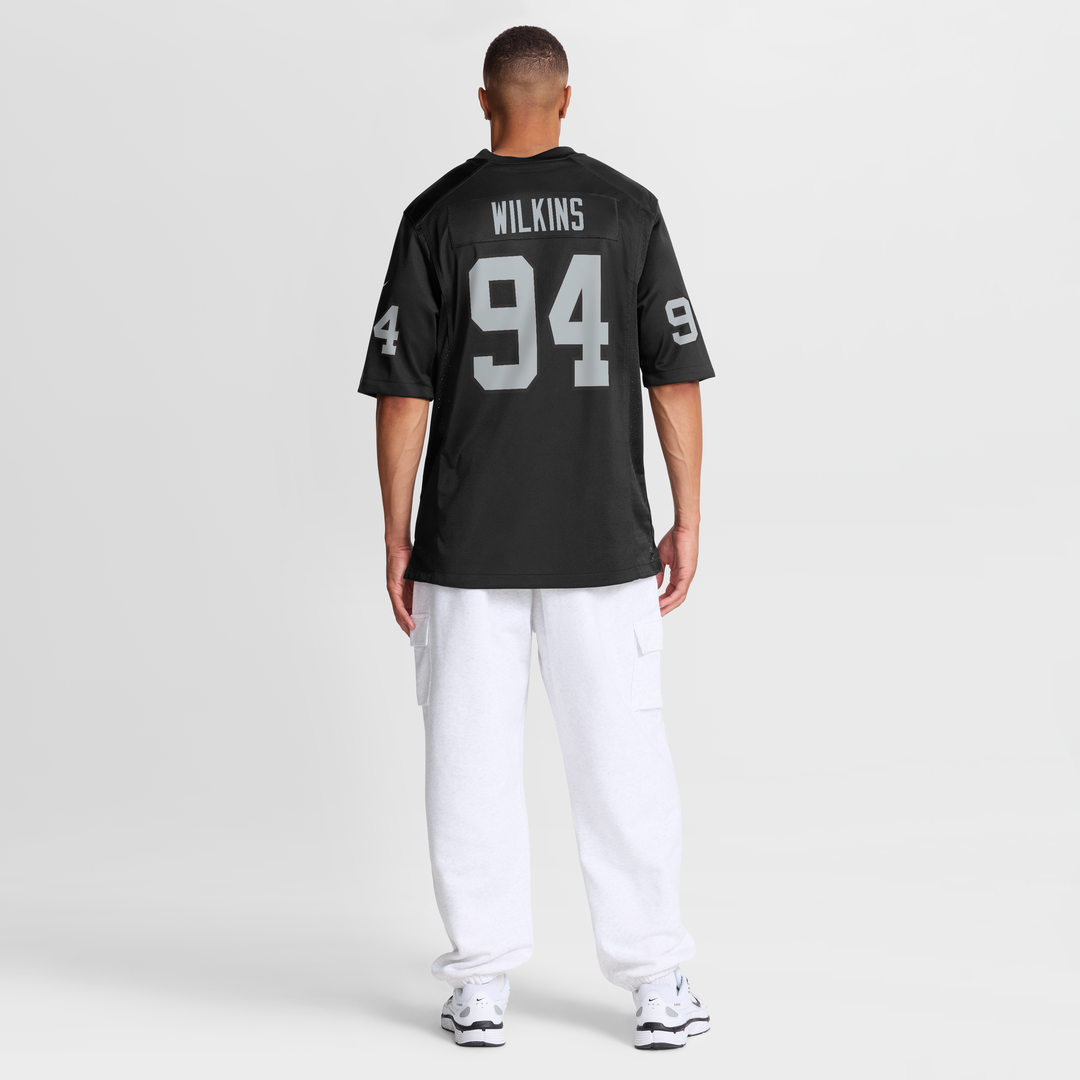 Christian Wilkins Las Vegas Raiders Nike Team Game Jersey -  Black