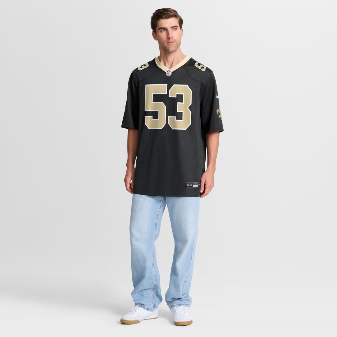 Jaylan Ford New Orleans Saints Nike  Game Jersey -  Black
