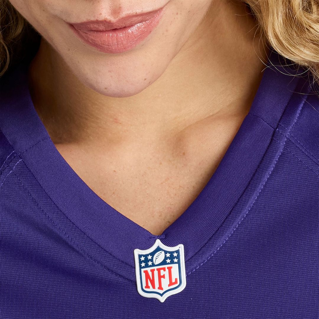 Carson Vinson Baltimore Ravens Nike Women's Team Game Jersey -  Purple